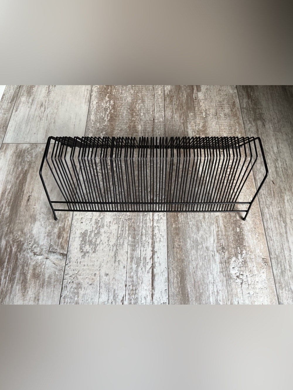 Vinyl Record Tabletop Display Rack